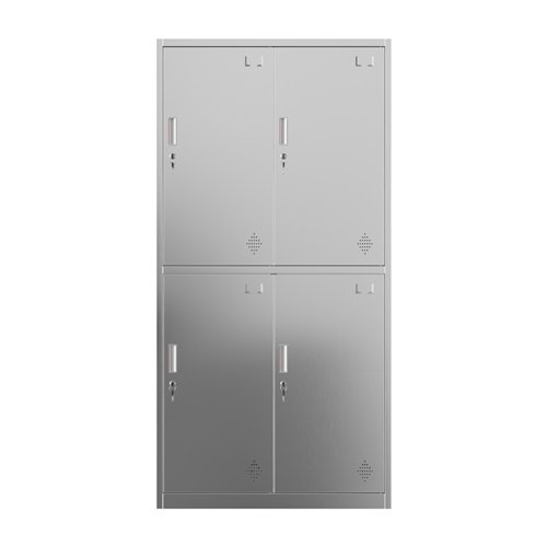 Commercial Stainless Steel 4‑Door Locker 1800×900×420 mm | Stalwart DA-SARTSS22