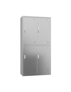 Commercial Stainless Steel 4‑Door Locker 1800×900×420 mm | Stalwart DA-SARTSS22 2