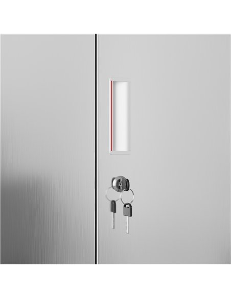 Commercial Stainless Steel 4‑Door Locker 1800×900×420 mm | Stalwart DA-SARTSS22