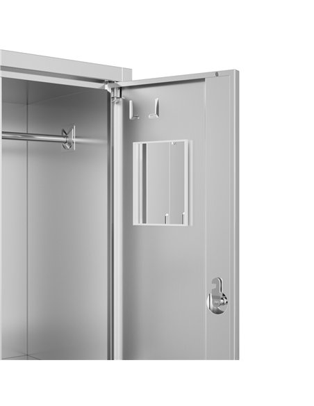 Commercial Stainless Steel 6‑Door Locker 1800×900×420 mm | Stalwart DA-SARTSS23