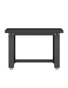 Commercial Heavy Duty Cold‑Rolled Steel Work Table – Black | Stalwart DA-SARTTB01