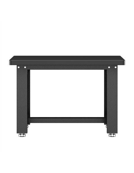 Commercial Heavy Duty Cold‑Rolled Steel Work Table – Black | Stalwart DA-SARTTB01