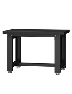 Commercial Heavy Duty Cold‑Rolled Steel Work Table – Black | Stalwart DA-SARTTB01 2