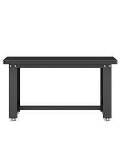 Commercial Heavy Duty Cold‑Rolled Steel Work Table 1500×750 mm – Black | Stalwart DA-SARTTB02