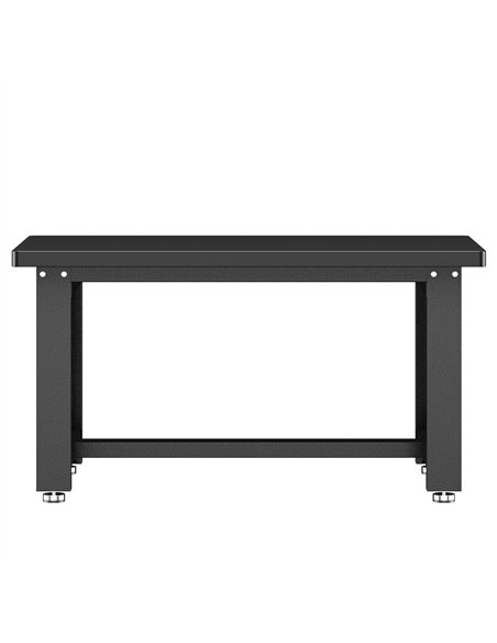 Commercial Heavy Duty Cold‑Rolled Steel Work Table 1500×750 mm – Black | Stalwart DA-SARTTB02