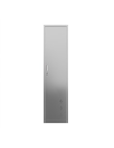 Commercial Stainless Steel 1‑Door Cleaning Cabinet, 1800×400×400 mm | Stalwart DA-SARTSS11