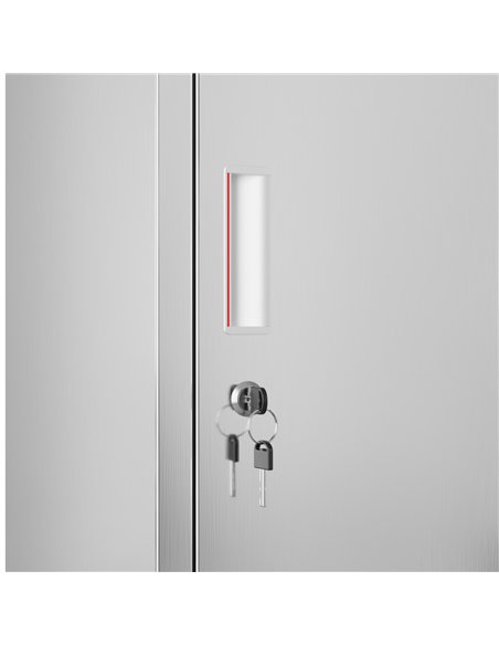 Commercial Stainless Steel 1‑Door Cleaning Cabinet, 1800×400×400 mm | Stalwart DA-SARTSS11