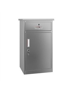 Commercial Stainless Steel 1‑Door Cabinet 750×400×400 mm | Stalwart DA-SARTSS1DW
