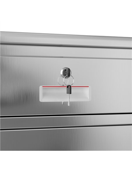 Commercial Stainless Steel 1‑Door Cabinet 750×400×400 mm | Stalwart DA-SARTSS1DW