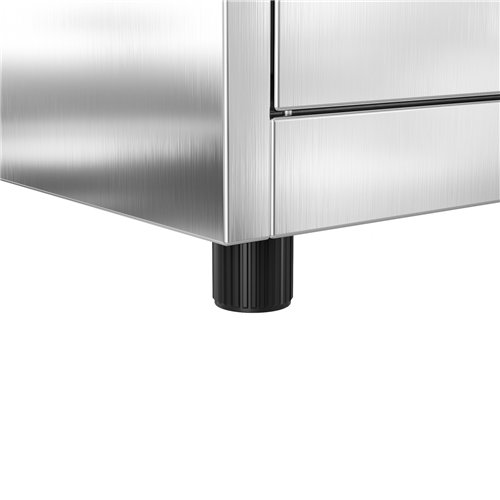 Commercial Stainless Steel Office Table 1400×700 mm | Stalwart DA-SARTTB2D3W