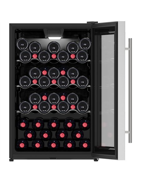Freestanding Wine Cooler 133L – 50 Bottle Capacity, Digital Temperature Control | Stalwart DA-WW133EI 