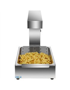 Commercial Food Warmer &amp Chip Scuttle Station 330×590×500mm 30–85°C 1000W | Stalwart DA-FW330