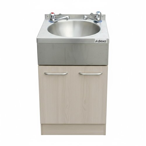 Wall Mounted Round Hand Wash Basin Stainless Steel 300x300x160mm | Stalwart DA-YLHW30