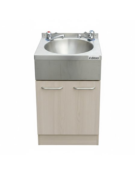 Wall Mounted Round Hand Wash Basin Stainless Steel 300x300x160mm | Stalwart DA-YLHW30