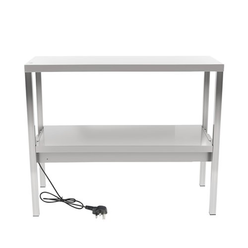 Commercial Double Tier Heated Gantry with Heat Bridge 1200×335×700mm  | Stalwart DA-WHESP1203470