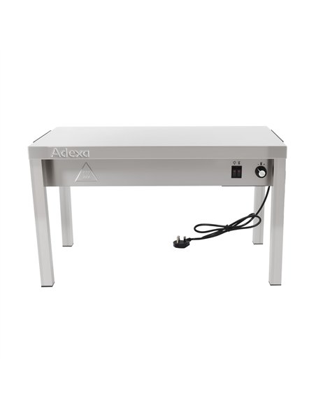 Commercial Single Tier Heated Gantry with Heat Bridge 600×335×350mm  | Stalwart DA-WHESP603435