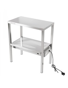 Commercial Double Tier Heated Gantry with Heat Bridge 600×335×700mm  | Stalwart DA-WHESP603470 2