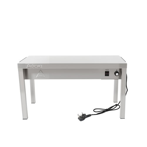 Commercial Single Tier Heated Gantry with Heat Bridge 900×335×350mm  | Stalwart DA-WHESP903435