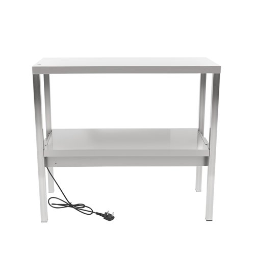 Commercial Double Tier Heated Gantry with Heat Bridge 900×335×700mm  | Stalwart DA-WHESP903470