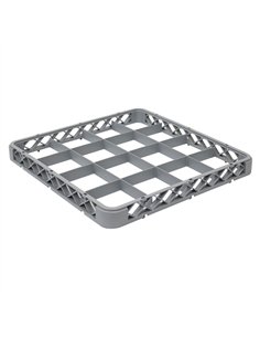 Commercial Cups/Glass rack 16 compartments 500x500x45mm Grey| Stalwart DA-WH061B16