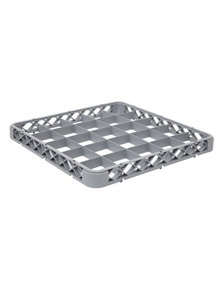 Commercial Cups/Glass rack 25 compartments 500x500x45mm Grey| Stalwart ...