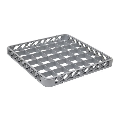 Commercial Cups/Glass rack 36 compartments 500x500x45mm Grey| Stalwart DA-WH061E36