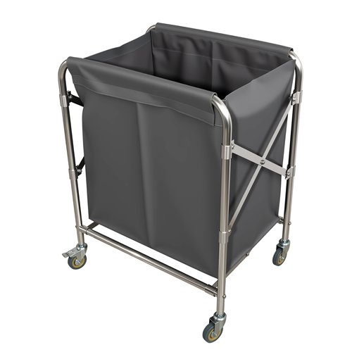 Commercial Stainless Steel Foldable Laundry Trolley – 895×660×860mm| Stalwart DA-H080A