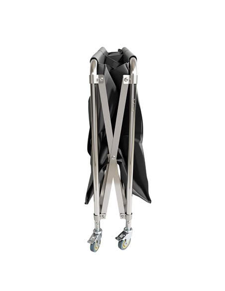 Commercial Stainless Steel Foldable Laundry Trolley – 895×660×860mm| Stalwart DA-H080A