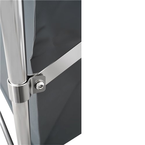 Commercial Stainless Steel Foldable Laundry Trolley – 895×660×860mm| Stalwart DA-H080A