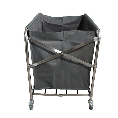 Commercial Stainless Steel Foldable Laundry Trolley – 660×495×860mm| Stalwart DA-H080C
