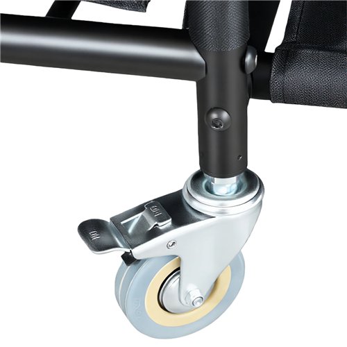 Commercial Stainless Steel Laundry Trolley with Shelves –  1110×490×1125mm Black| Stalwart DA-LT01B