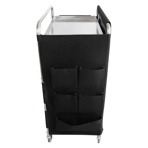 Commercial Stainless Steel Laundry Trolley with Shelves –  1110×490×1125mm Silver| Stalwart DA-LT01S