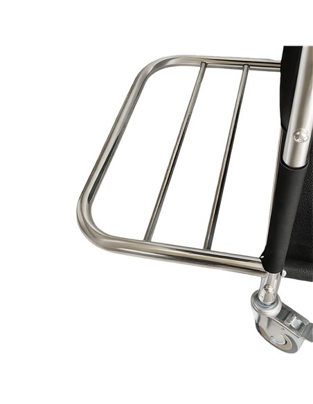 Commercial Stainless Steel Laundry Trolley with Shelves –  1110×490×1125mm Silver| Stalwart DA-LT01S