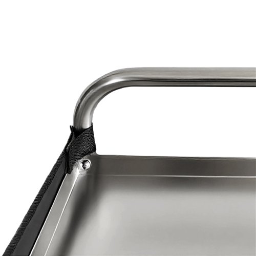 Commercial Stainless Steel Laundry Trolley with Shelves –  1110×490×1125mm Silver| Stalwart DA-LT01S