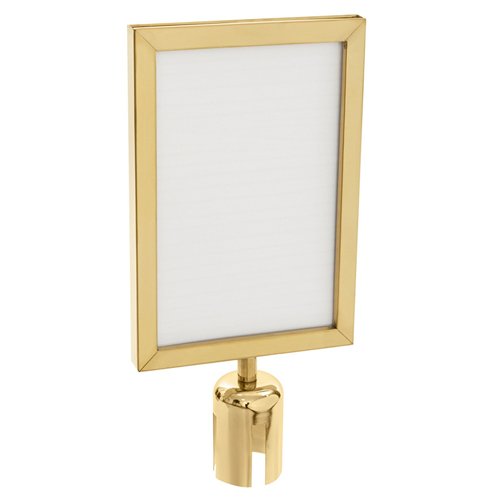 A4 Gold Sign Holder 210×297 mm | Stalwart DA-A009G