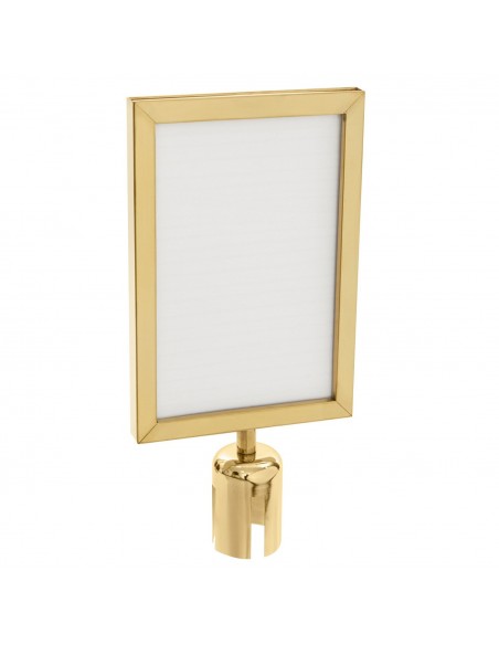 A4 Gold Sign Holder 210×297 mm | Stalwart DA-A009G