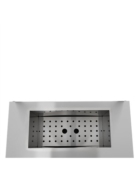 Foot Operated 20L Electric Mobile Wash Hand Basin 555×505×860 mm | Stalwart DA-WHFEA5550
