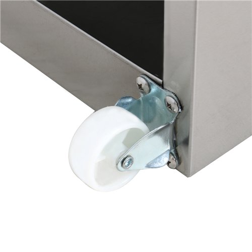 Foot Operated 20L Electric Mobile Wash Hand Basin 555×505×860 mm | Stalwart DA-WHFEA5550