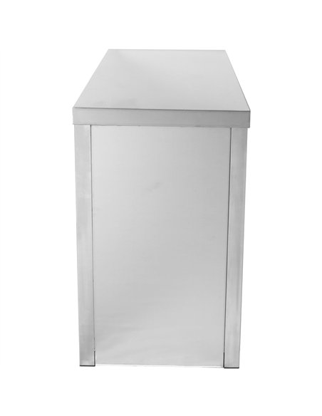 Stainless Steel Wall Cabinet with Sliding Door 1000x400x800mm | Stalwart DA-SWCH100402DR