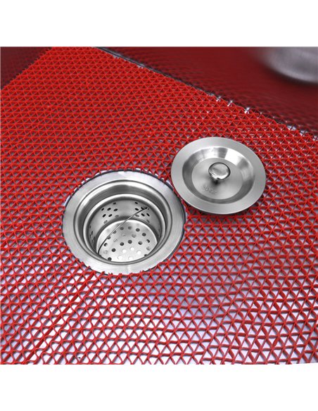 Commercial Stainless Steel Pet Grooming Bath Tub 800×600×900mm with Drainer Set | Stalwart DA-PDBS60080