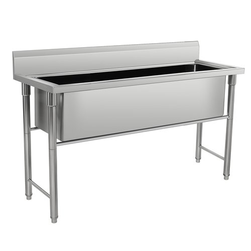 Commercial Stainless Steel Pet Grooming Bath Tub 1200×700×900mm with Drainer Set | Stalwart DA-PDBS70120