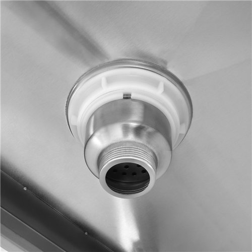 Stainless Steel Pet Grooming Bath Tub 850×480×1220mm with 3‑Side Backsplash | Stalwart DA-PDBSL48085