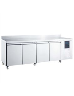 Commercial Freezer Prep Counter 608L With 4 Stainless Steel Doors – 2230×700×950mm| Stalwart DA-NORCOLD882