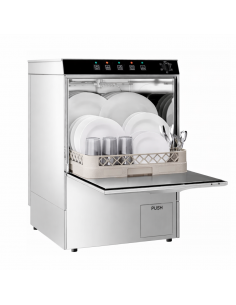 Commercial Dishwasher 540 plates/hour 500mm basket Drain pump Detergent pump Rinse aid pump 13A | DA-EMP500 2