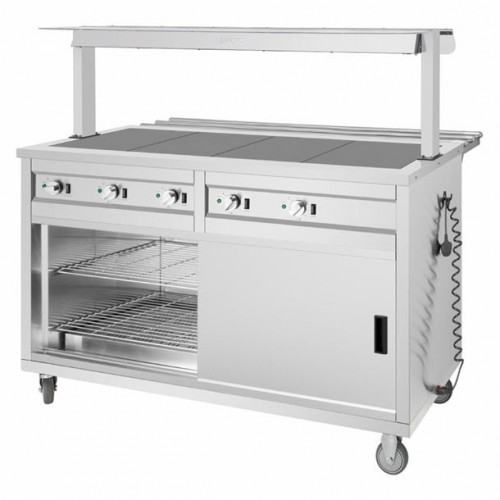 Buffalo Mobile Servery with Solid...