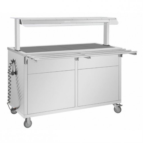 Buffalo Mobile Servery with Solid...