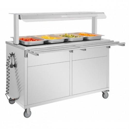 Buffalo Mobile Servery with Solid...