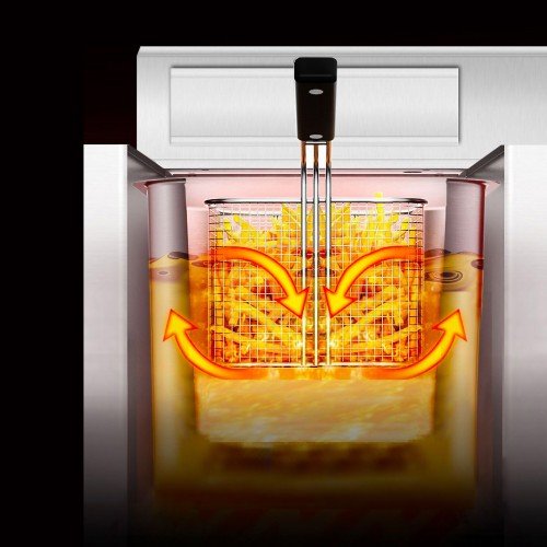 Commercial induction fryer - 30...