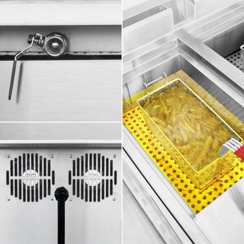 Commercial induction fryer - 30...