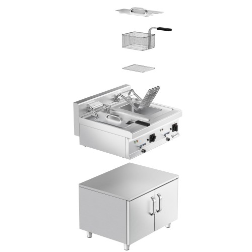 Commercial Electric Double Deep Fryer...